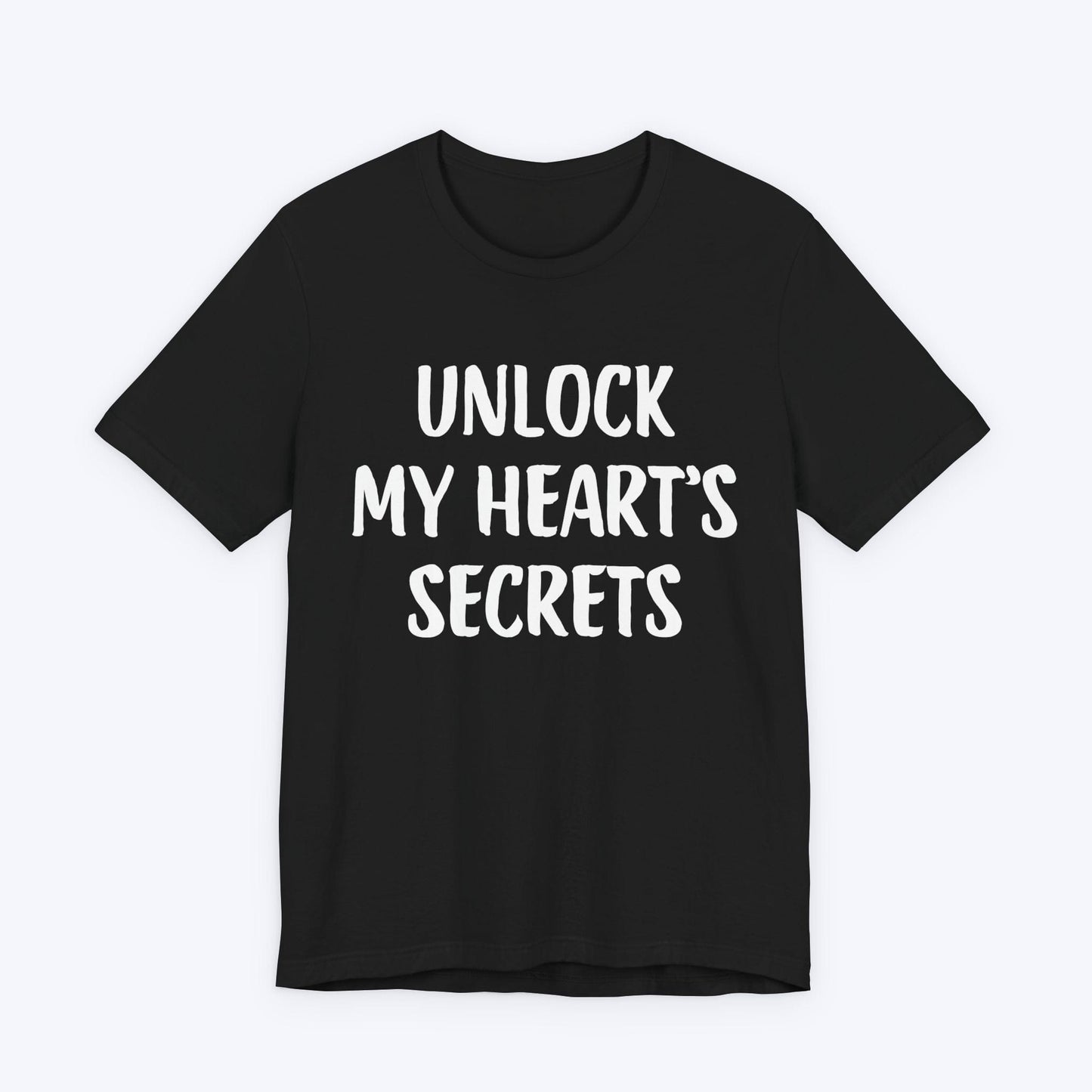 T-Shirt Black / S Unlock My Hearts Secrets T-shirt