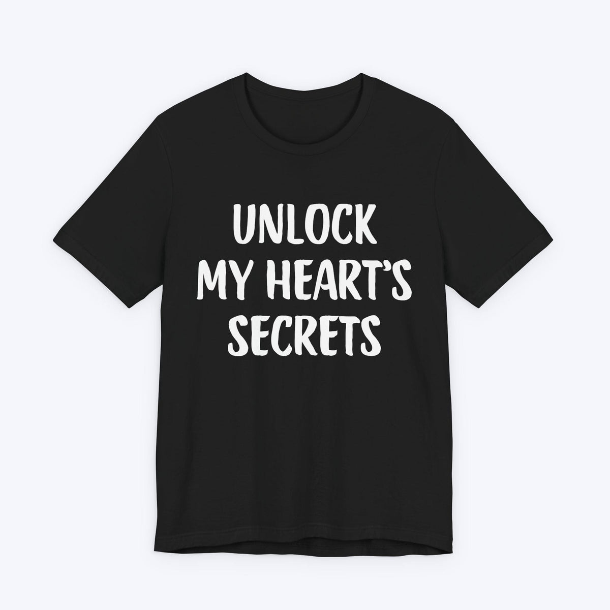 T-Shirt Black / S Unlock My Hearts Secrets T-shirt