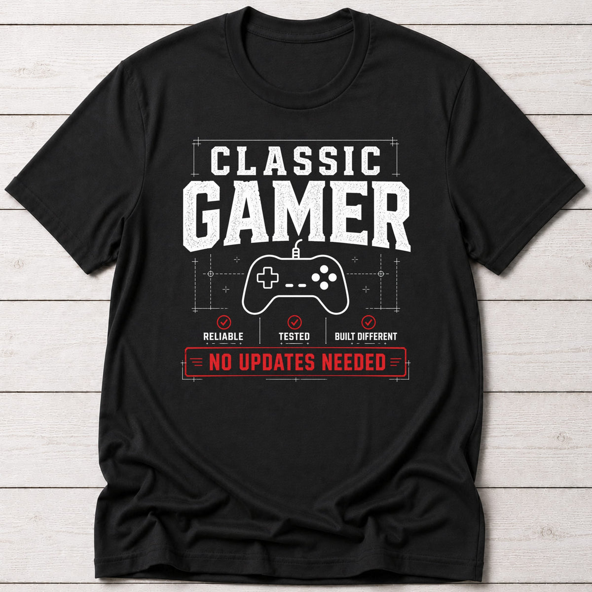 T-Shirt Black / S Update Free T-shirt