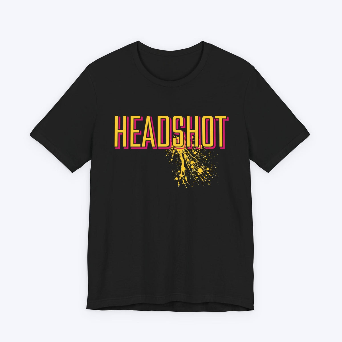 T-Shirt Black / S Urban Headshot Graffiti T-shirt
