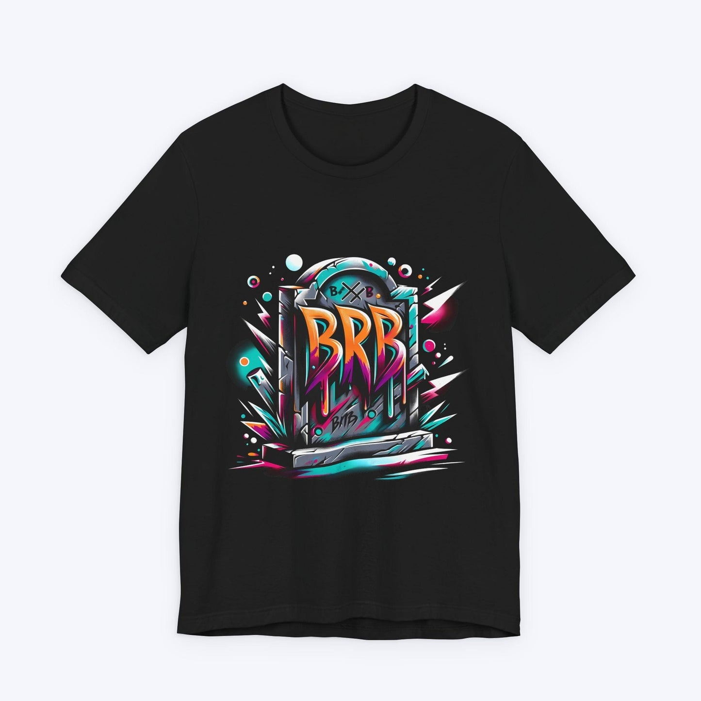 T-Shirt Black / S Urban Rest: BRB Tombstone Edition T-shirt