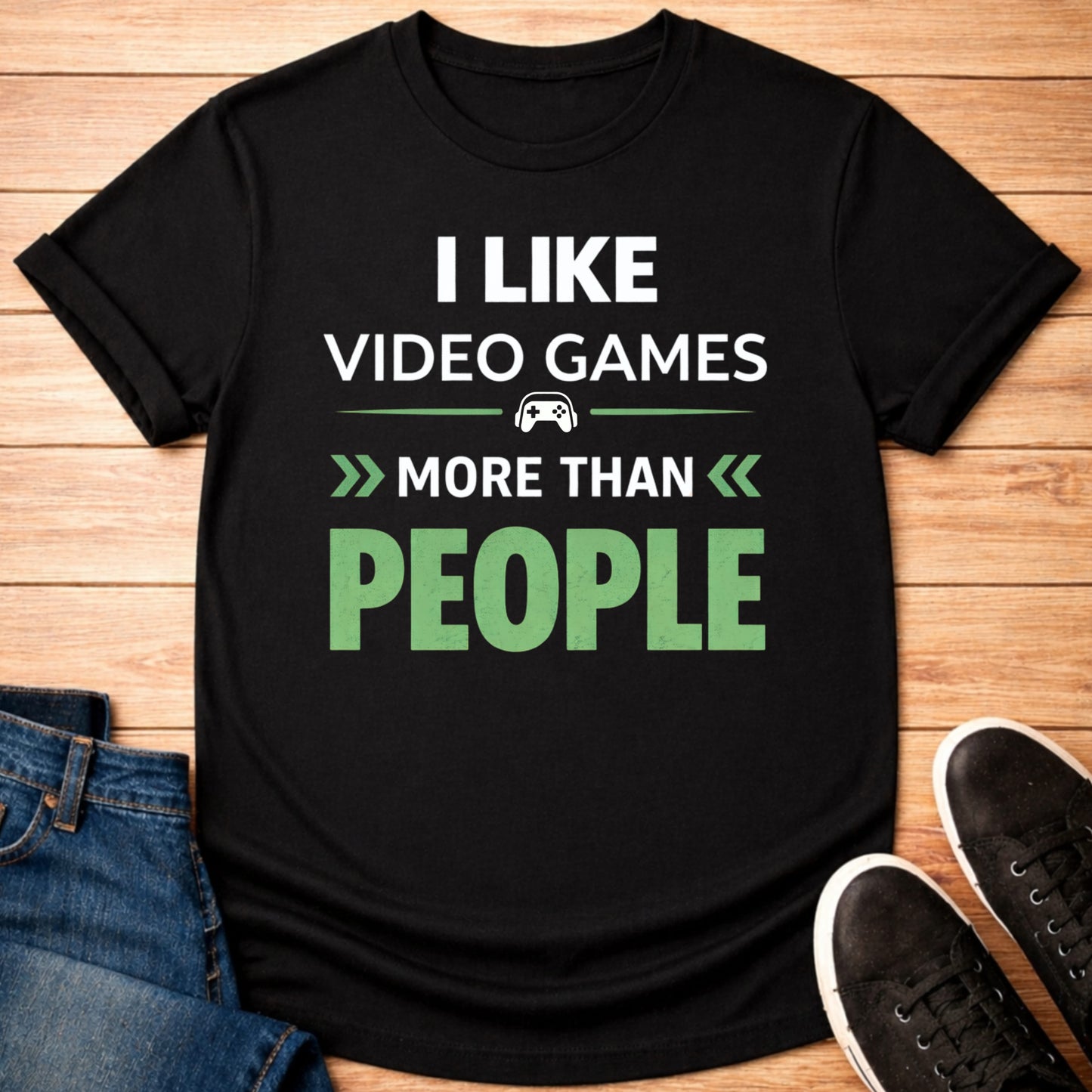 T-Shirt Black / S Video Game Enjoyer T-shirt