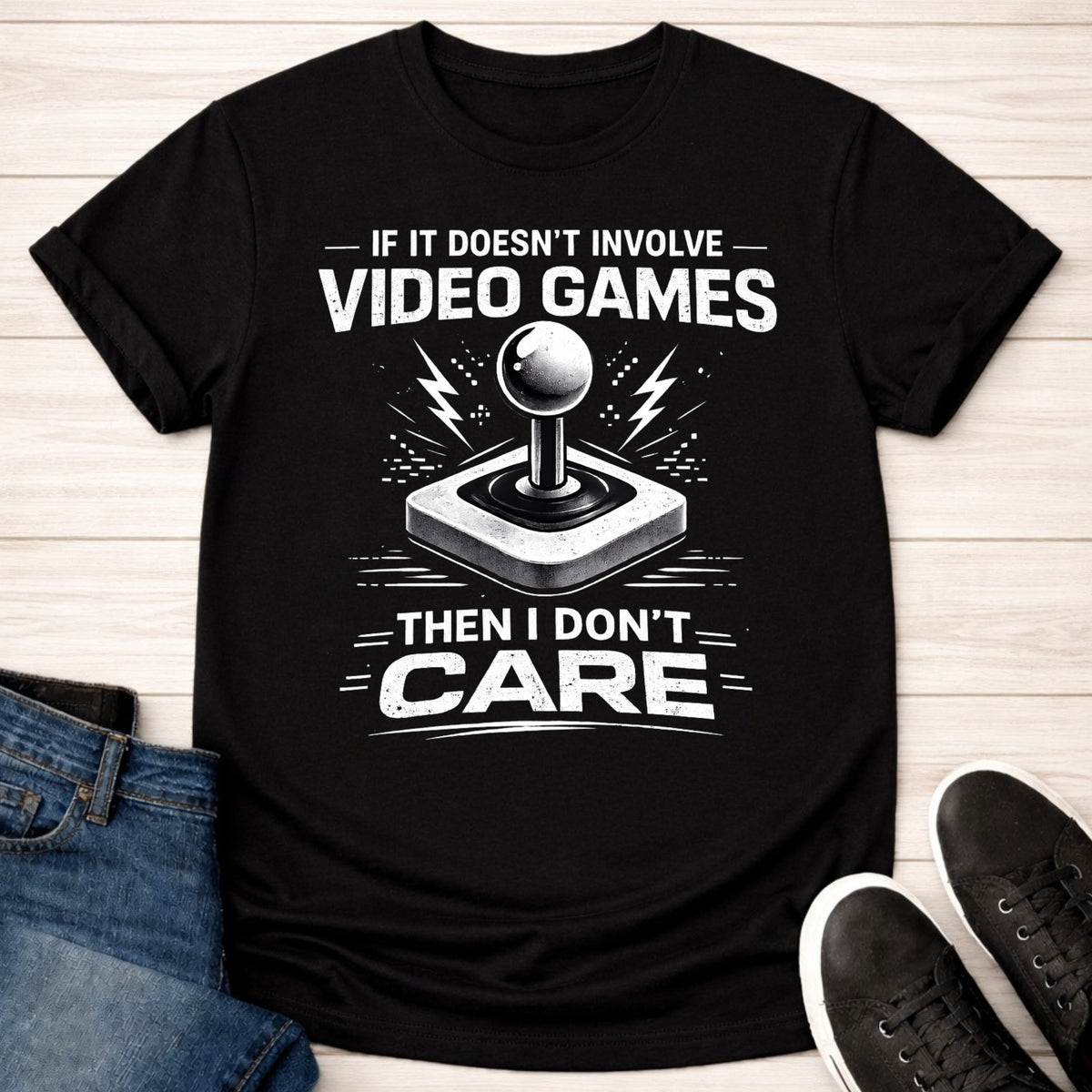T-Shirt Black / S Video Games or Nothing T-shirt