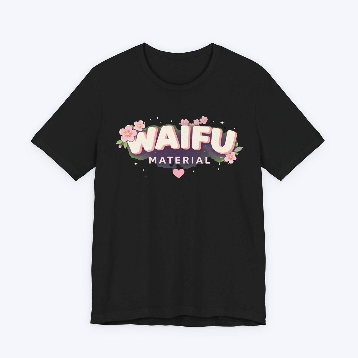 T-Shirt Black / S Waifu Material T-shirt