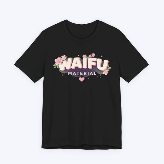 T-Shirt Black / S Waifu Material T-shirt