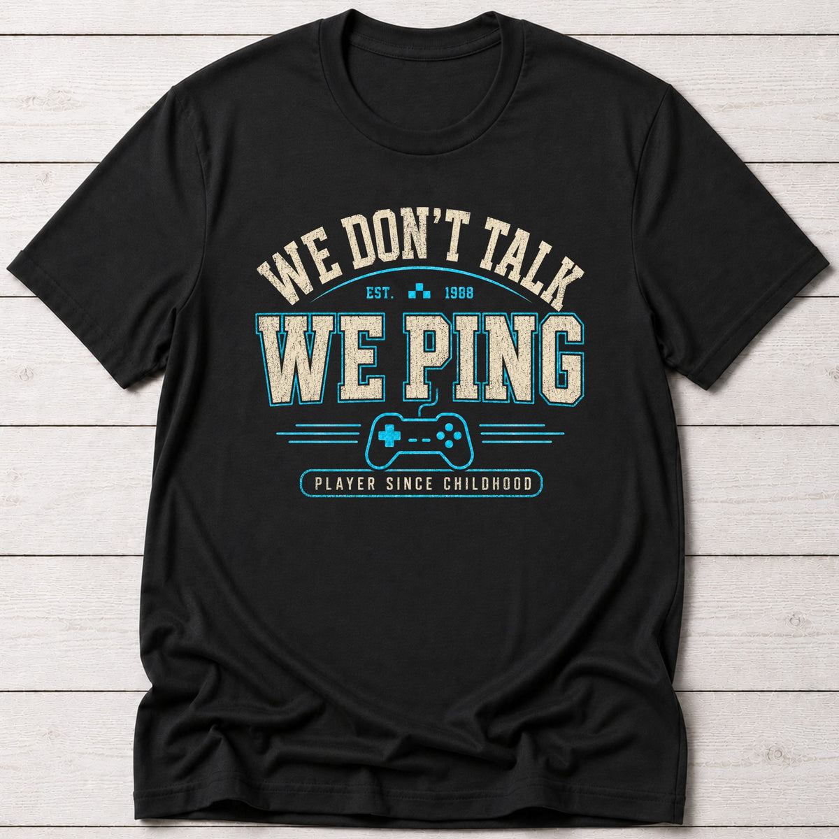 T-Shirt Black / S We Ping T-shirt