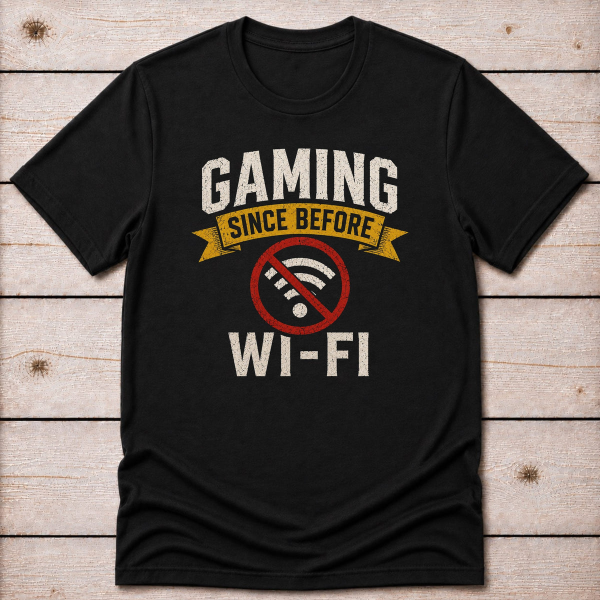 T-Shirt Black / S Wi-Fi Free T-shirt