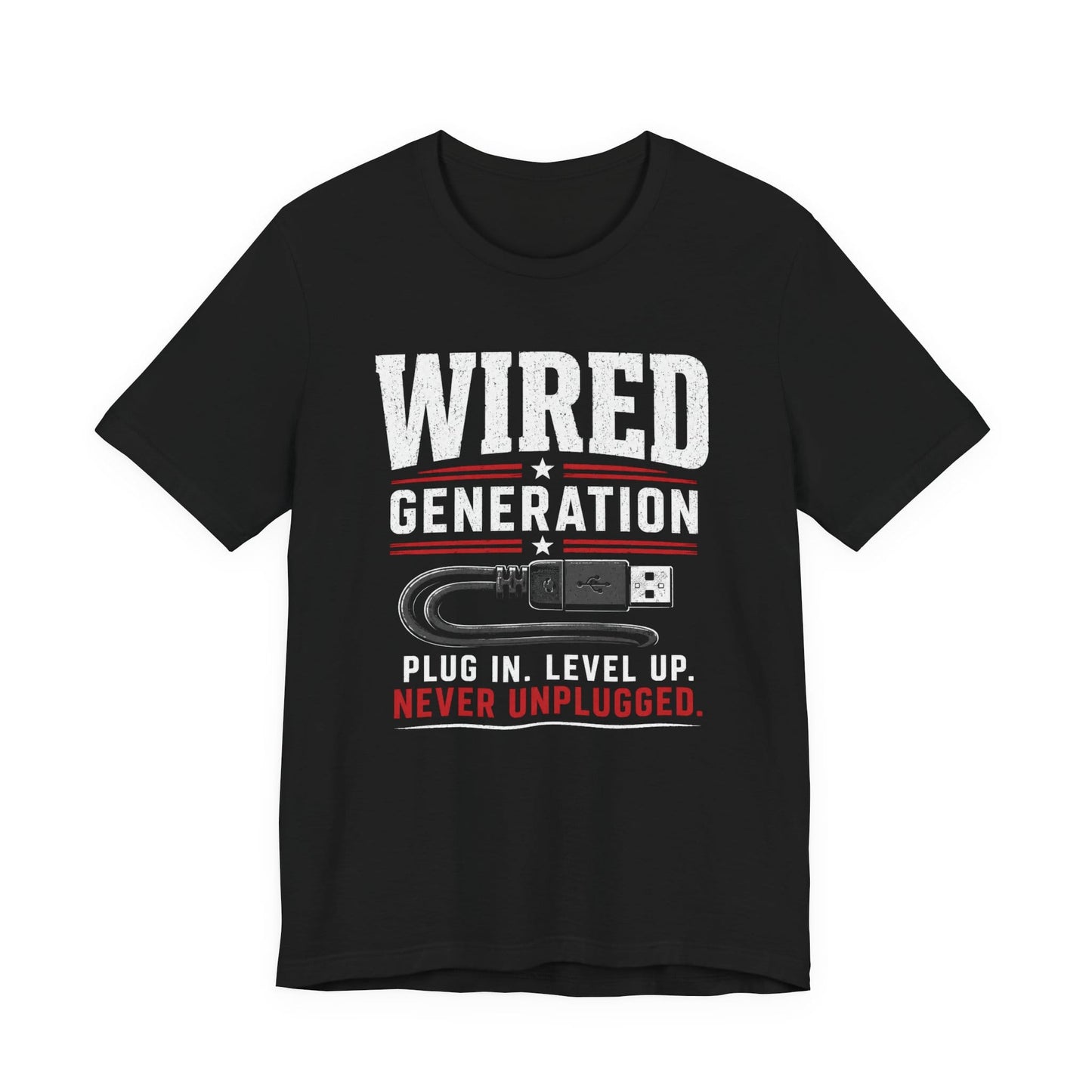 T-Shirt Black / S Wired Generation T-shirt