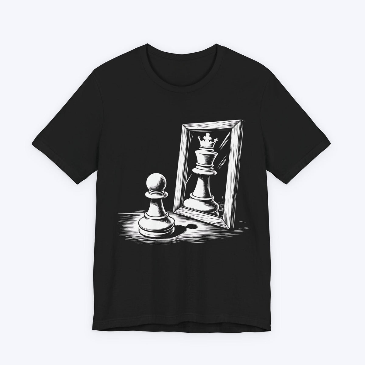 T-Shirt Black / S You're a Queen (Not a Pawn) T-shirt