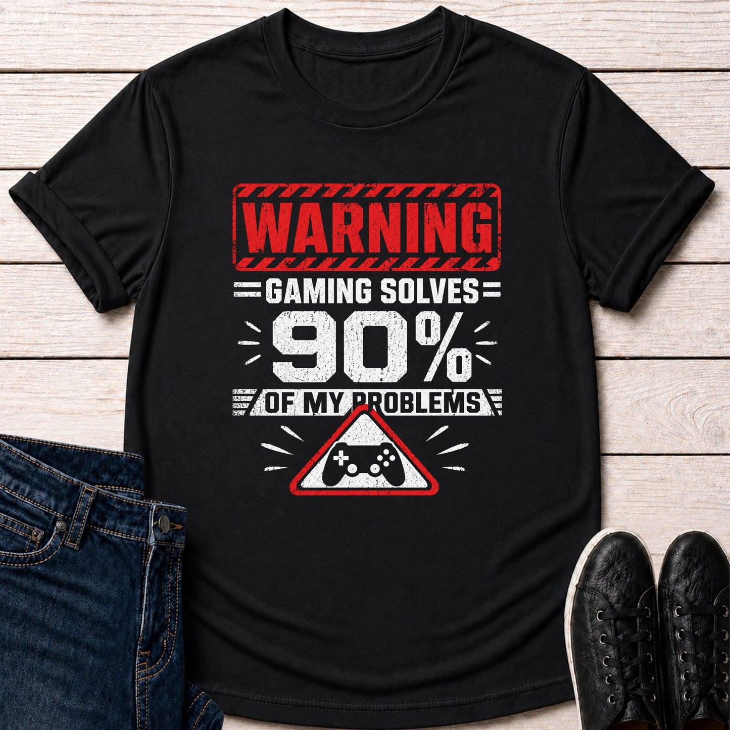 T-Shirt Black / S You've Been Warned T-shirt