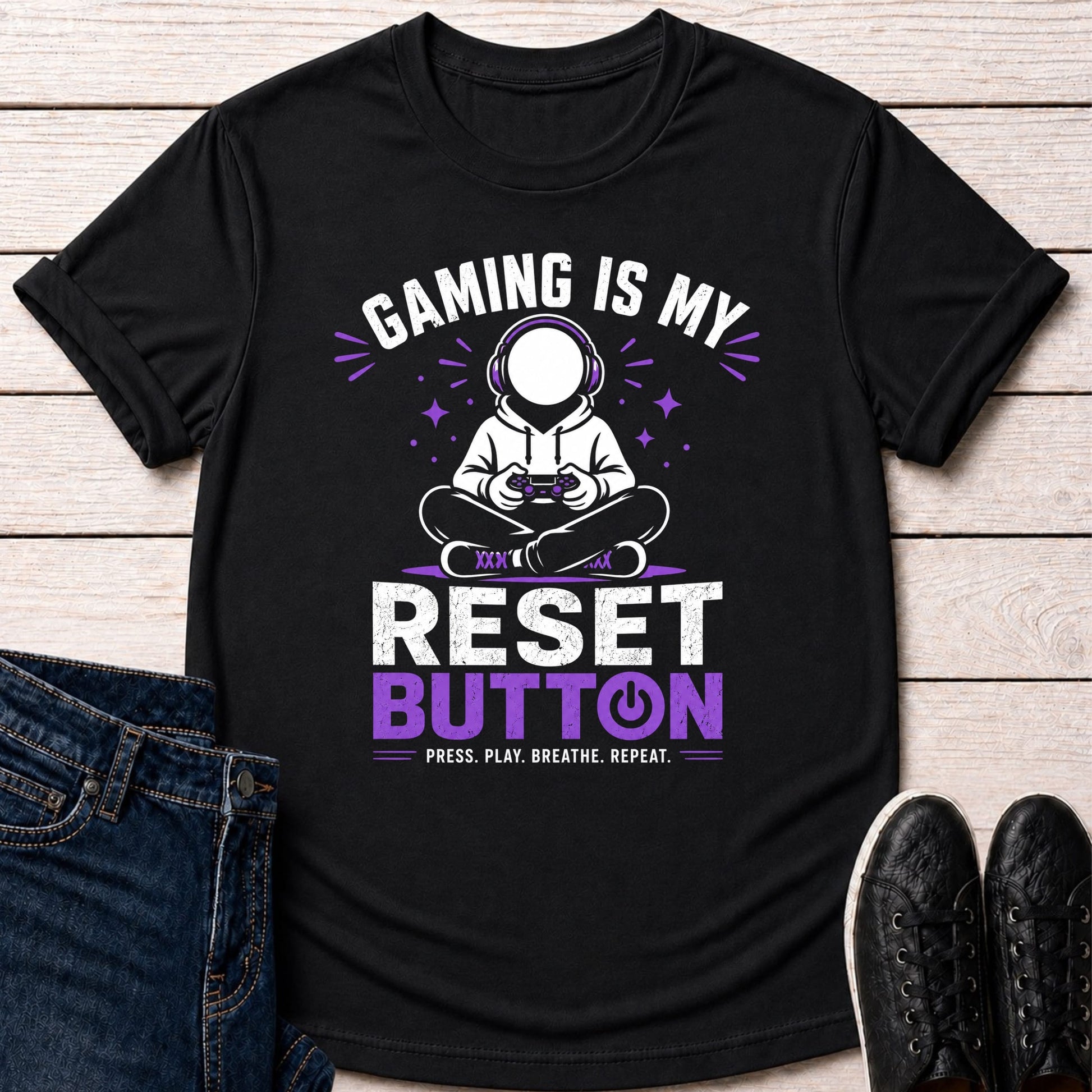 T-Shirt Black / S Zen Reset T-shirt