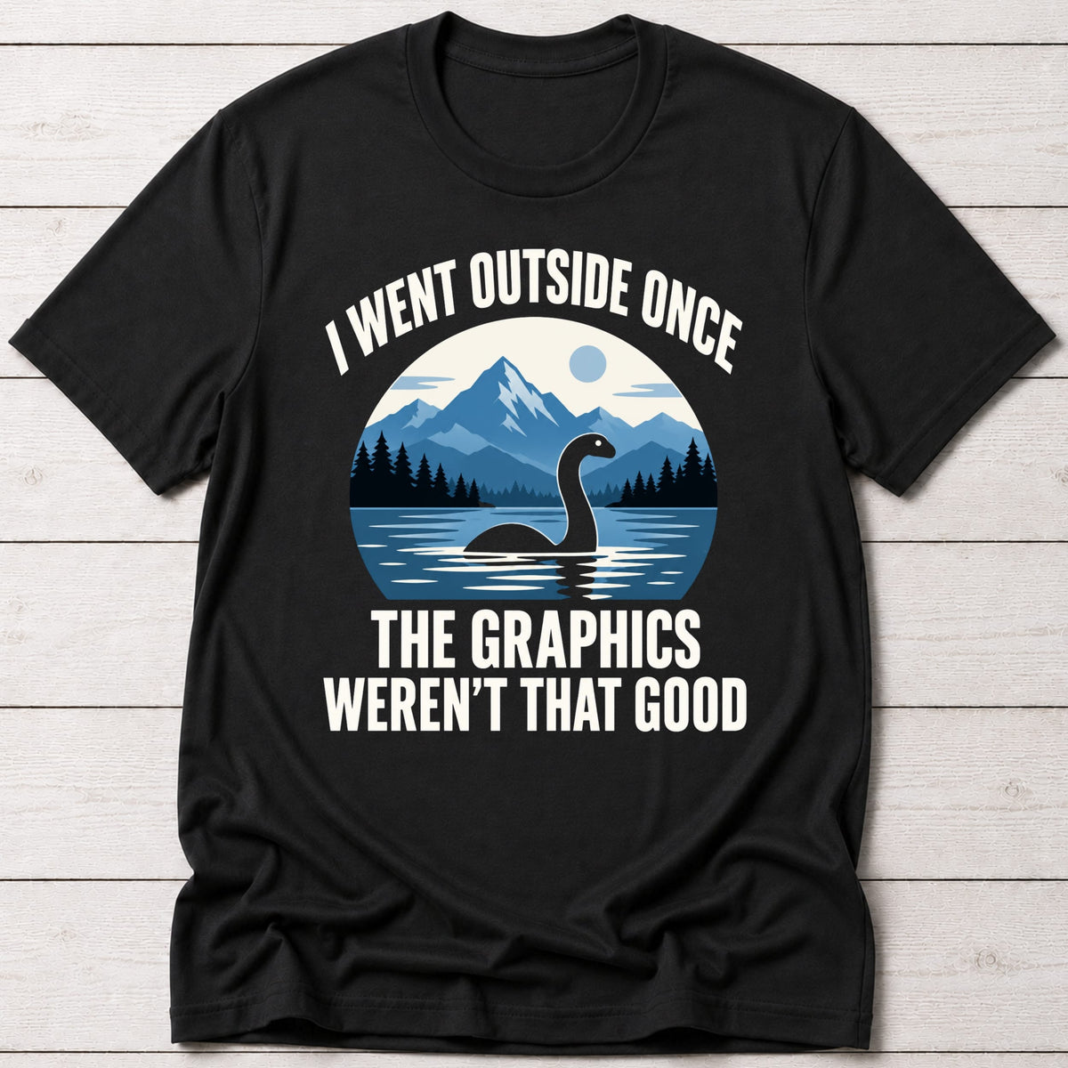 T-Shirt Black / S Zero Nessie Sightings T-shirt