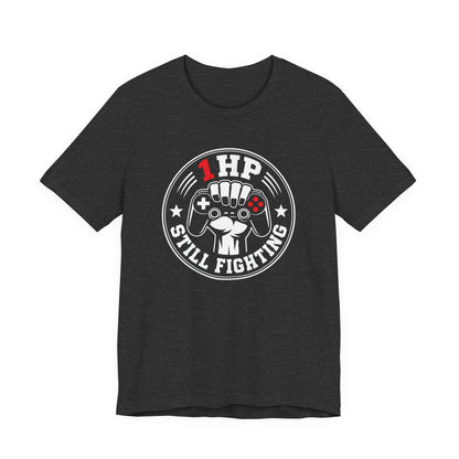 T-Shirt Dark Grey Heather / S 1HP Fighter T-shirt