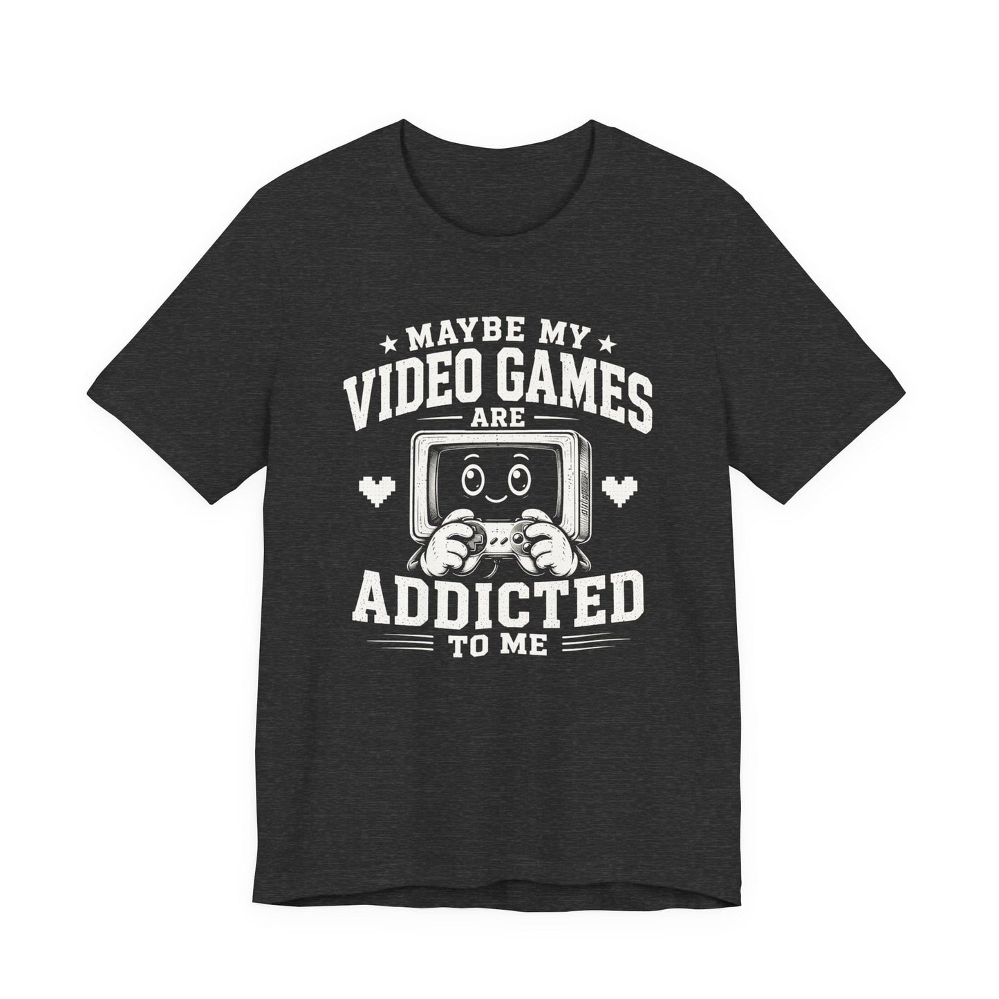 T-Shirt Dark Grey Heather / S Addicted To Me T-shirt