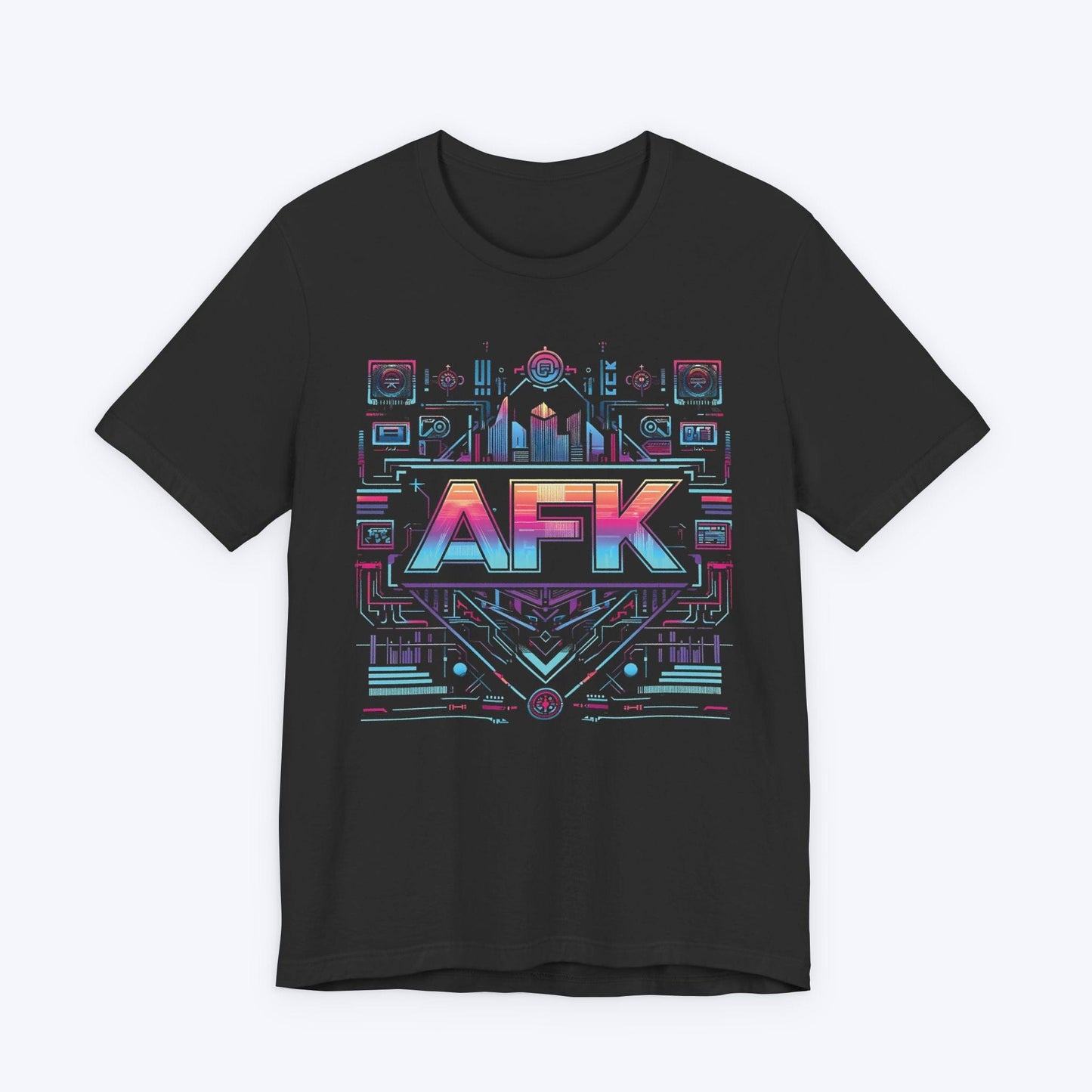 T-Shirt Dark Grey Heather / S AFK Digital Interloper T-shirt