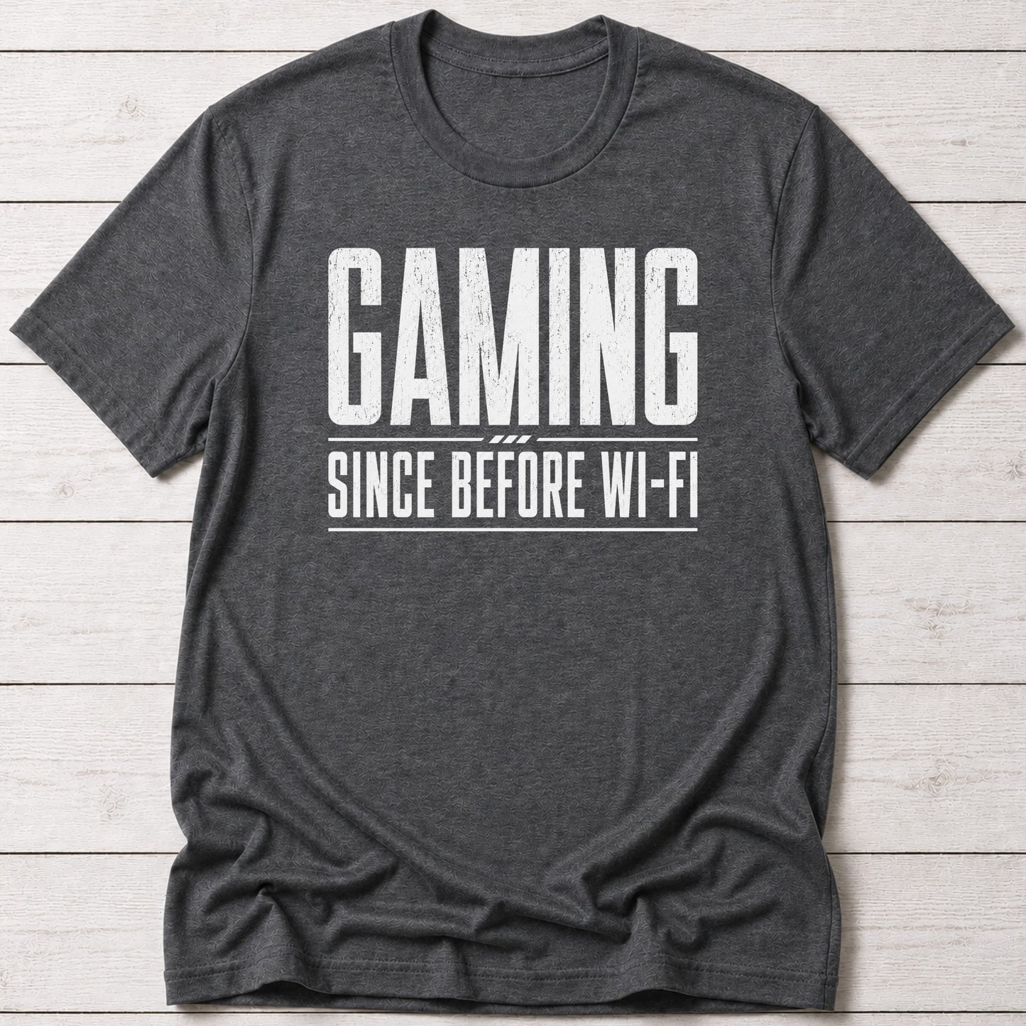 T-Shirt Dark Grey Heather / S Before Wi-Fi T-shirt