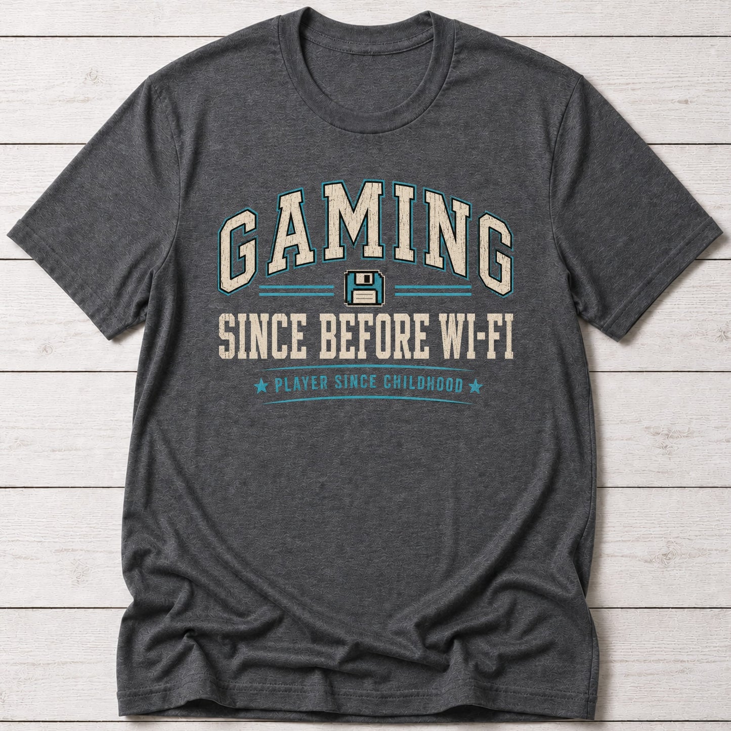 T-Shirt Dark Grey Heather / S Before WiFi T-shirt