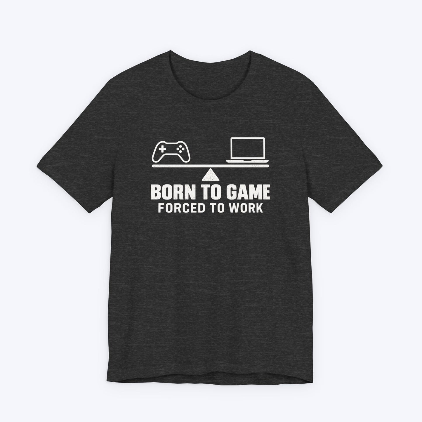 T-Shirt Dark Grey Heather / S Born > Forced T-shirt