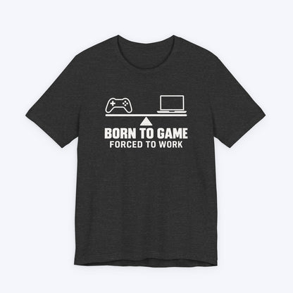 T-Shirt Dark Grey Heather / S Born > Forced T-shirt