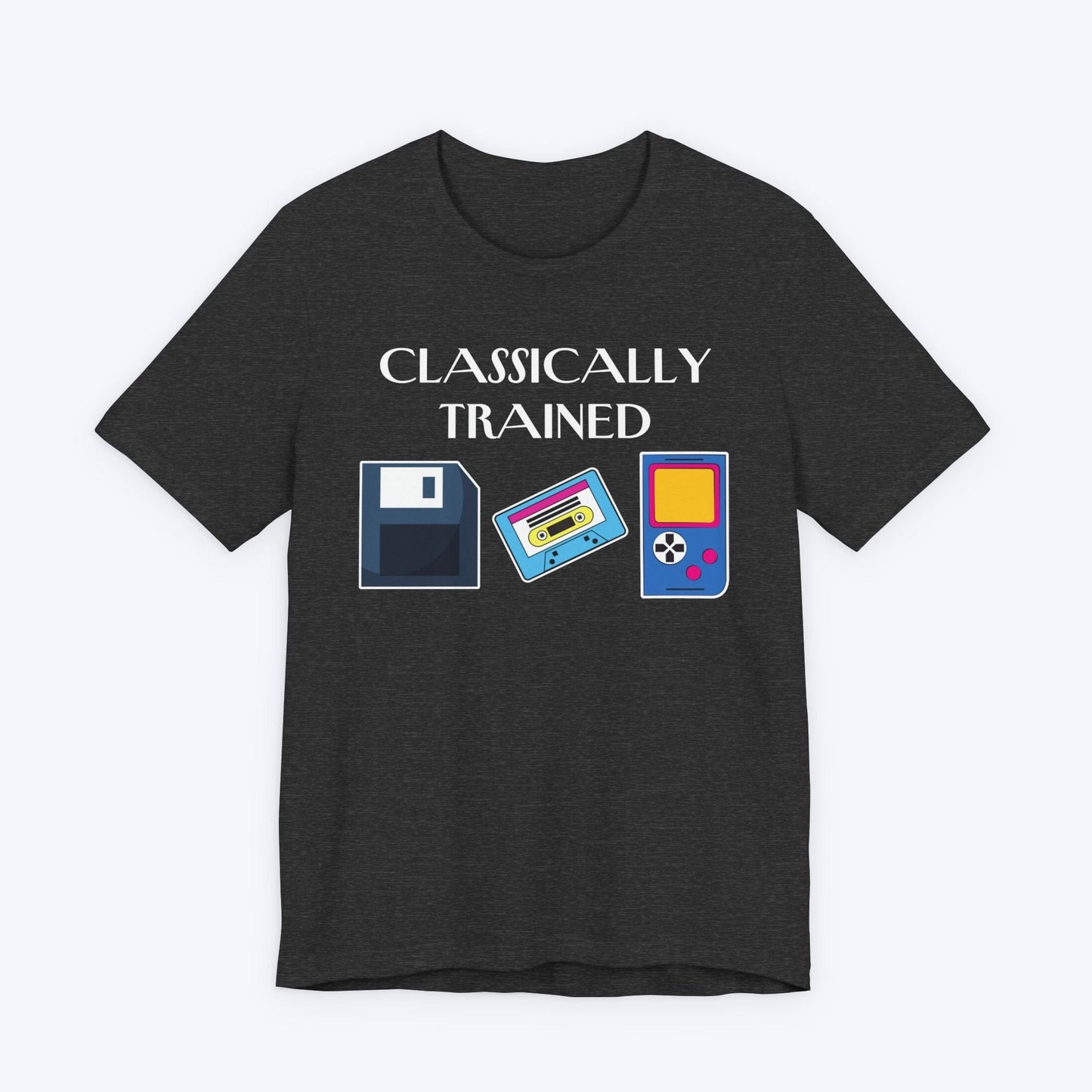 T-Shirt Dark Grey Heather / S Classically Trained Retro T-shirt