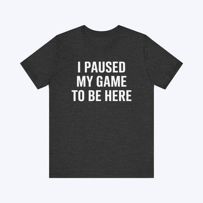 T-Shirt Dark Grey Heather / S Clean Pause T-shirt