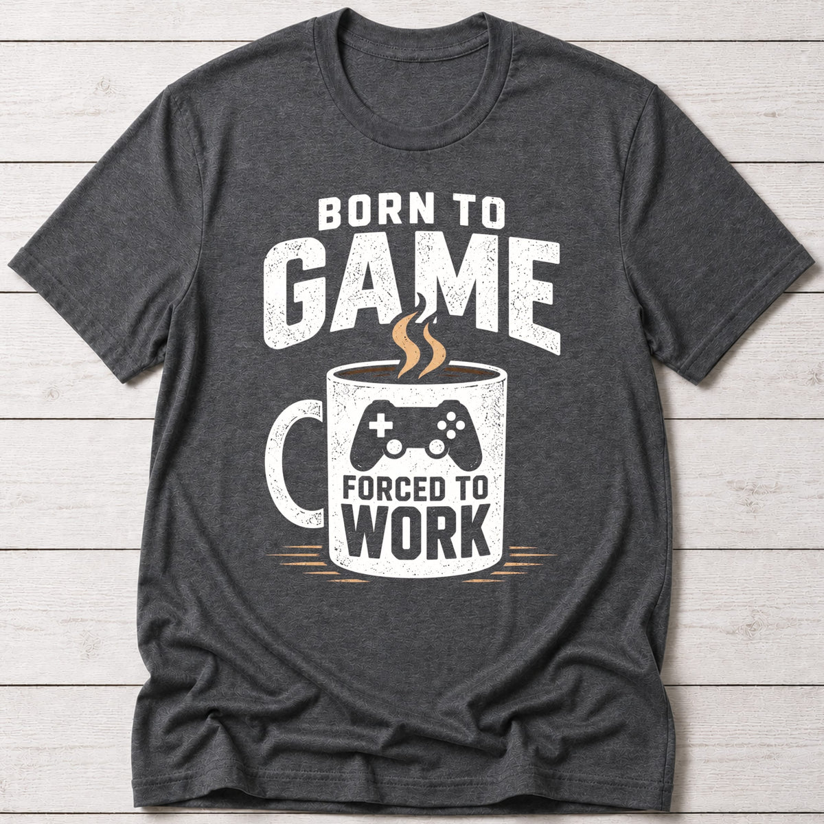 T-Shirt Dark Grey Heather / S Coffee Time T-shirt