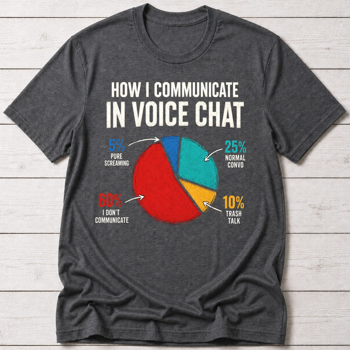 T-Shirt Dark Grey Heather / S Communication Error T-shirt