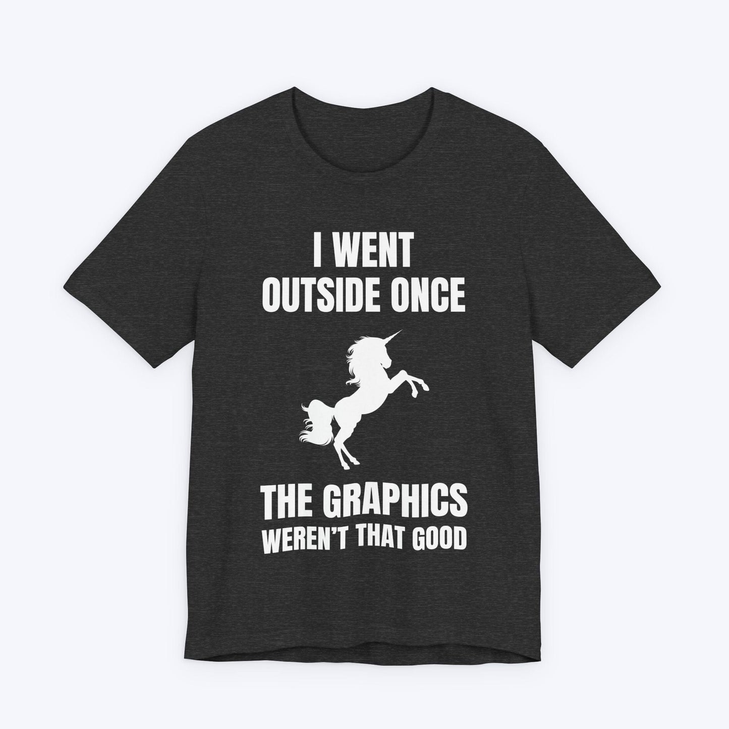 T-Shirt Dark Grey Heather / S Disappointed Unicorn T-shirt