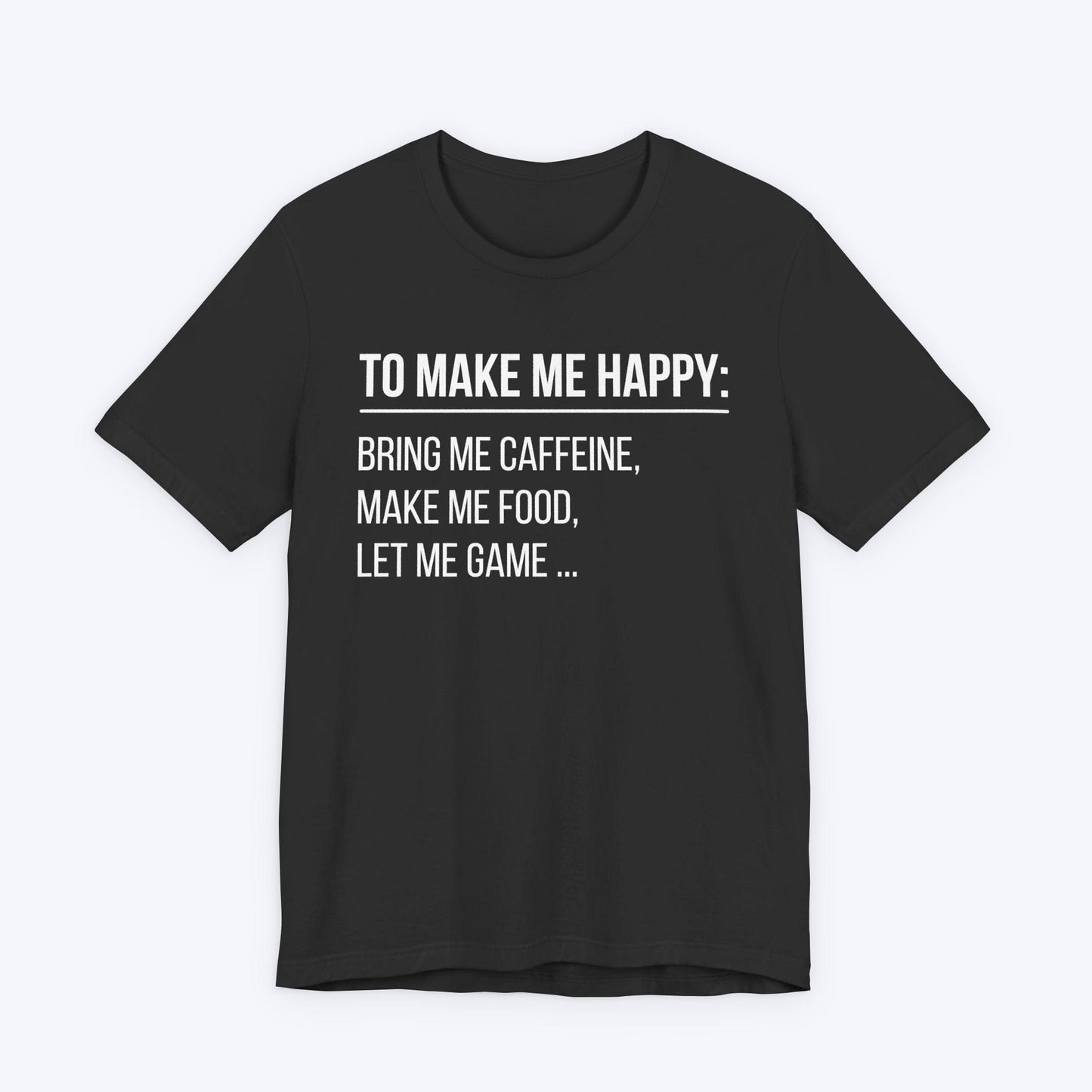 T-Shirt Dark Grey Heather / S Easily Pleased T-shirt