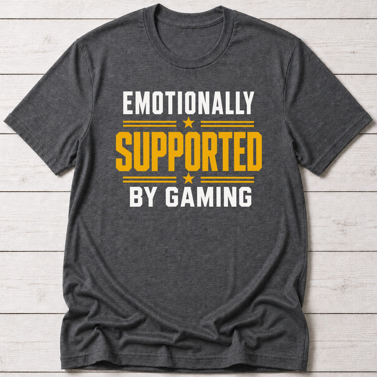 T-Shirt Dark Grey Heather / S Emotional Gamer T-shirt