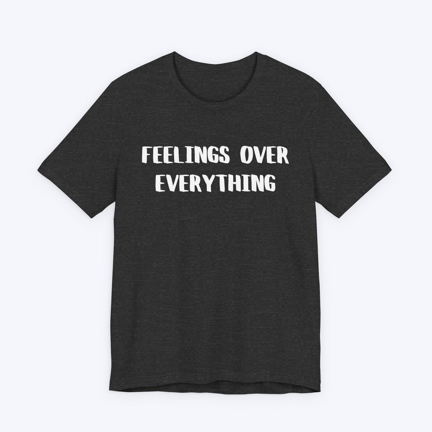 T-Shirt Dark Grey Heather / S Feelings Over Everything "FOE" T-shirt