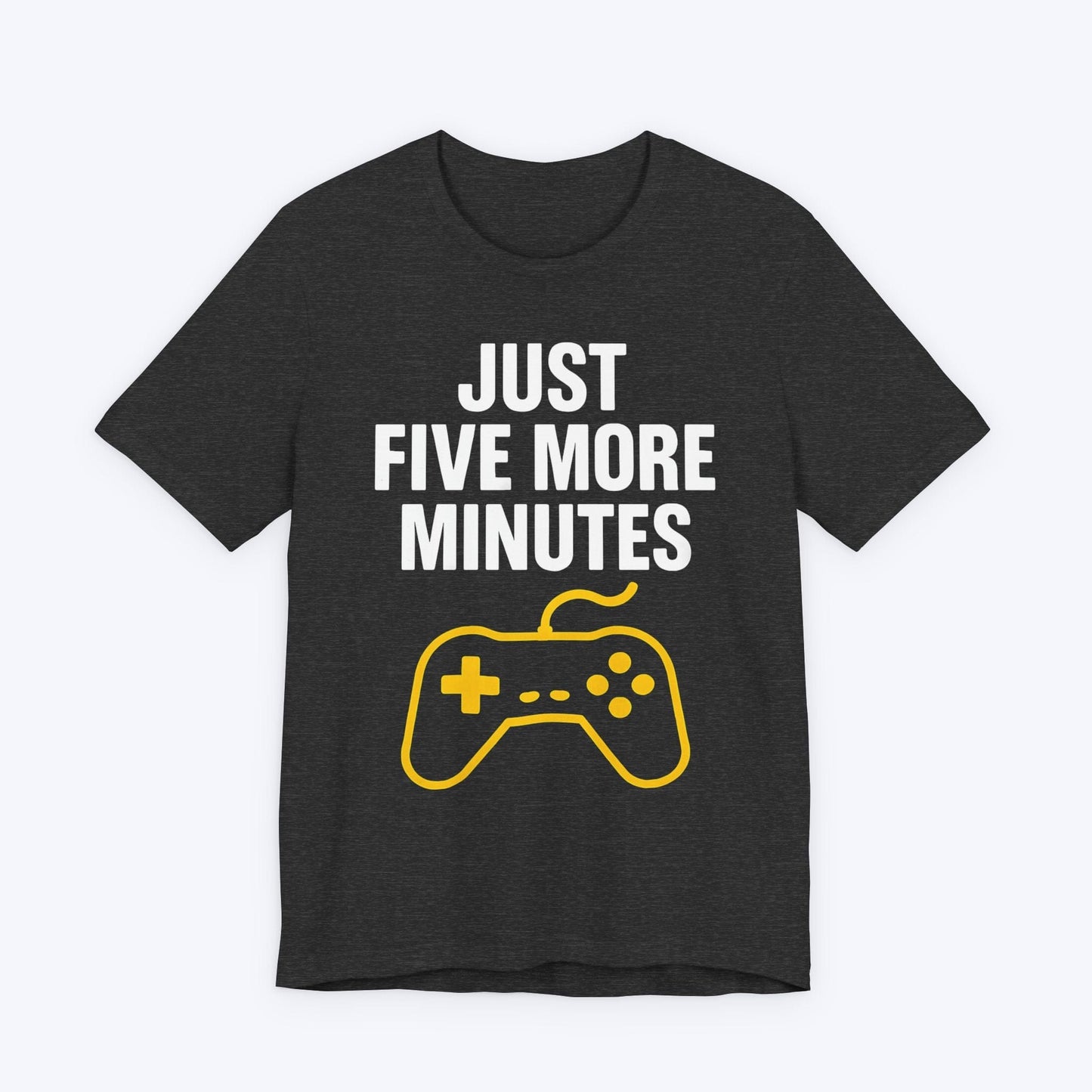 T-Shirt Dark Grey Heather / S Five More Minutes T-shirt