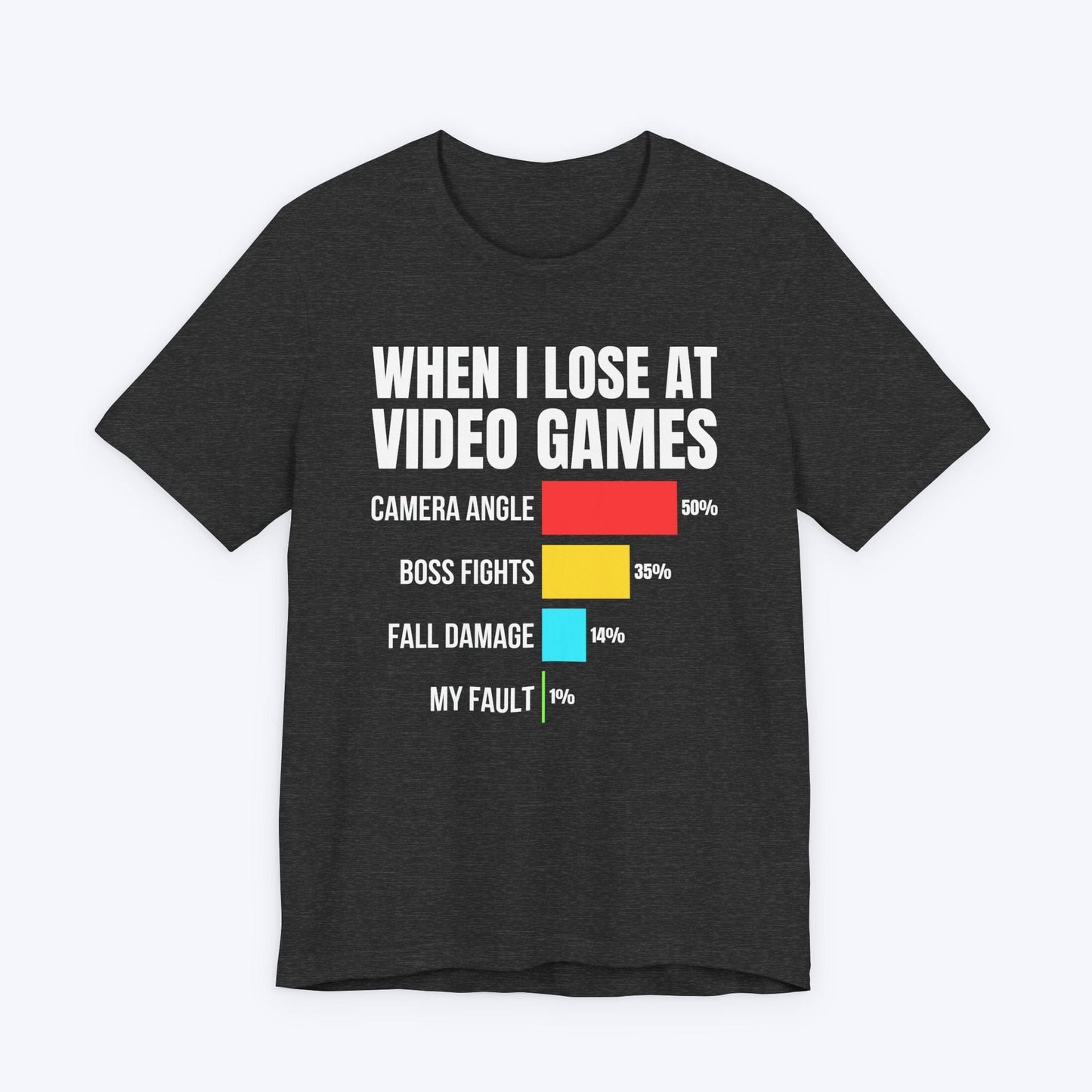 T-Shirt Dark Grey Heather / S Fix The Camera T-shirt