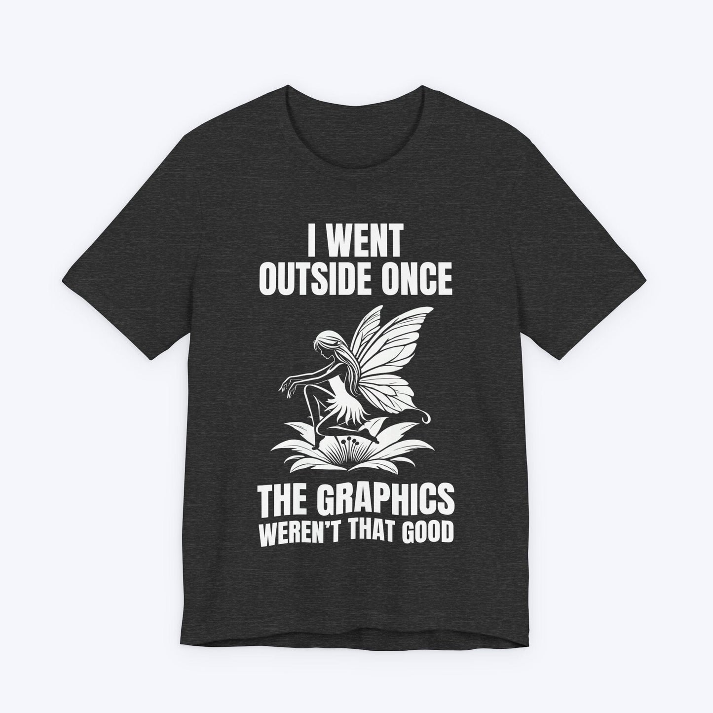 T-Shirt Dark Grey Heather / S Flowers Were Meh. No Glow T-shirt