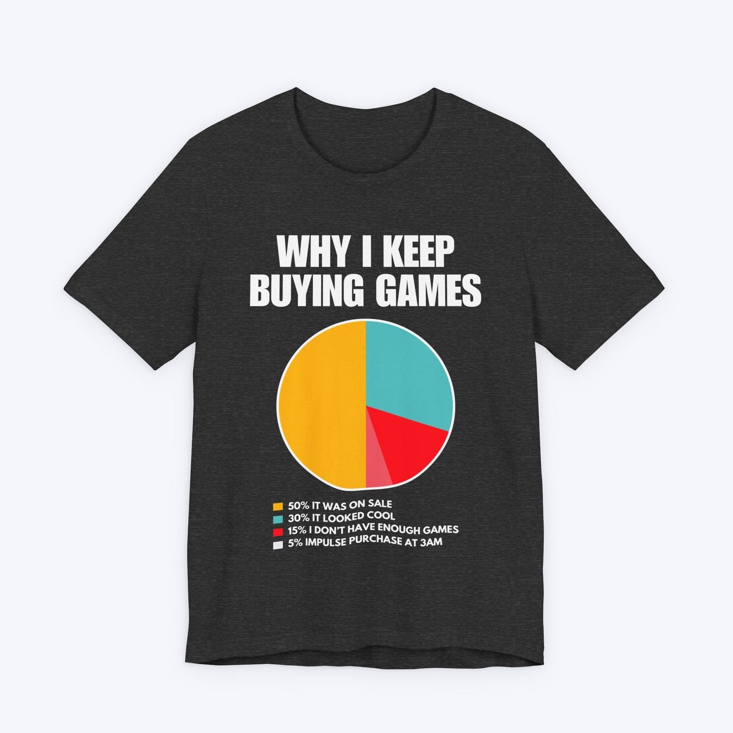 T-Shirt Dark Grey Heather / S Game Collector T-shirt