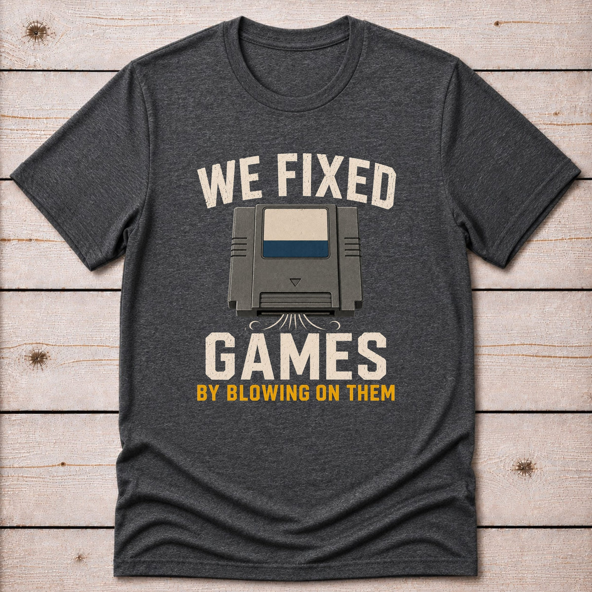 T-Shirt Dark Grey Heather / S Game Fixer T-shirt
