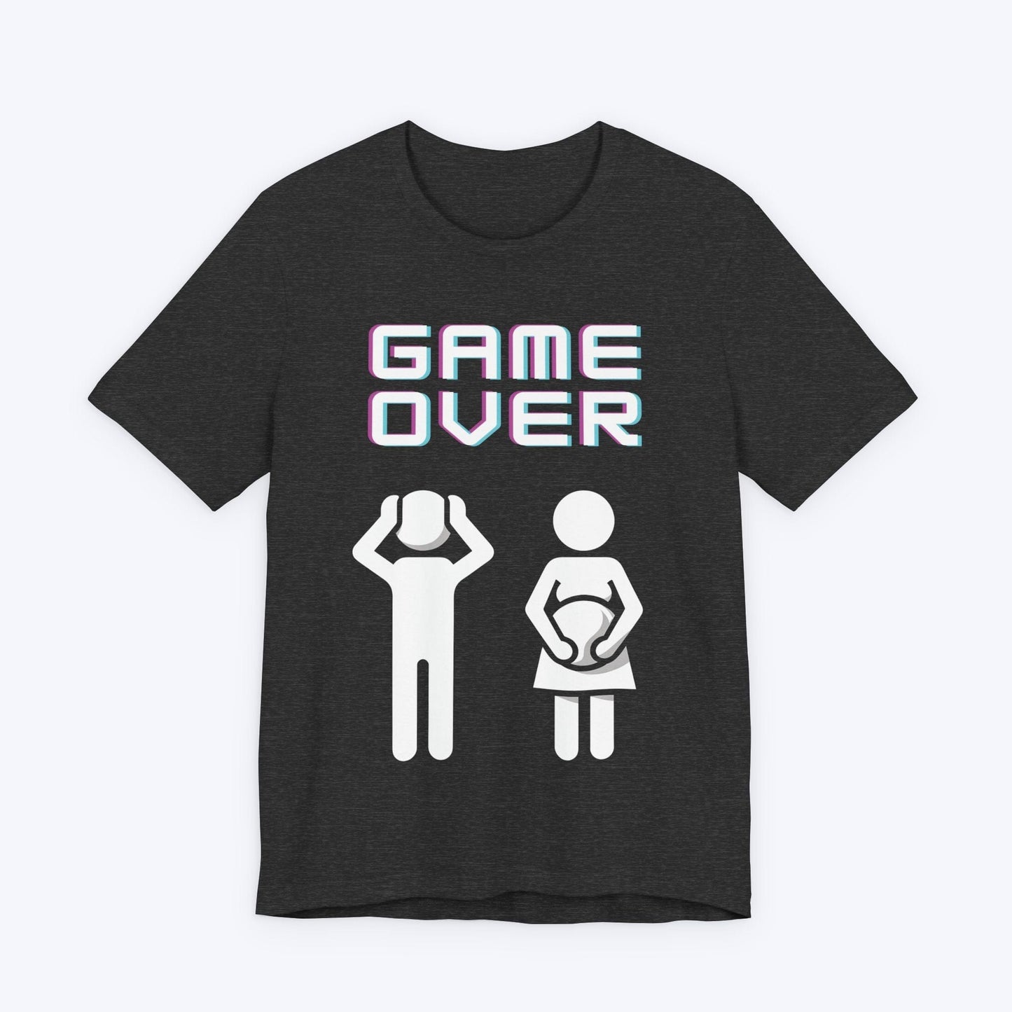 T-Shirt Dark Grey Heather / S Game Over: New Player Loading T-shirt