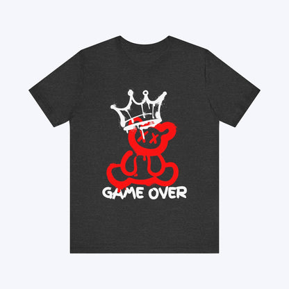 T-Shirt Dark Grey Heather / S Game Over Regalia T-shirt