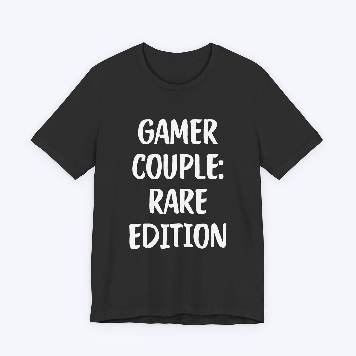 T-Shirt Dark Grey Heather / S Gamer Couple: Rare Edition T-shirt