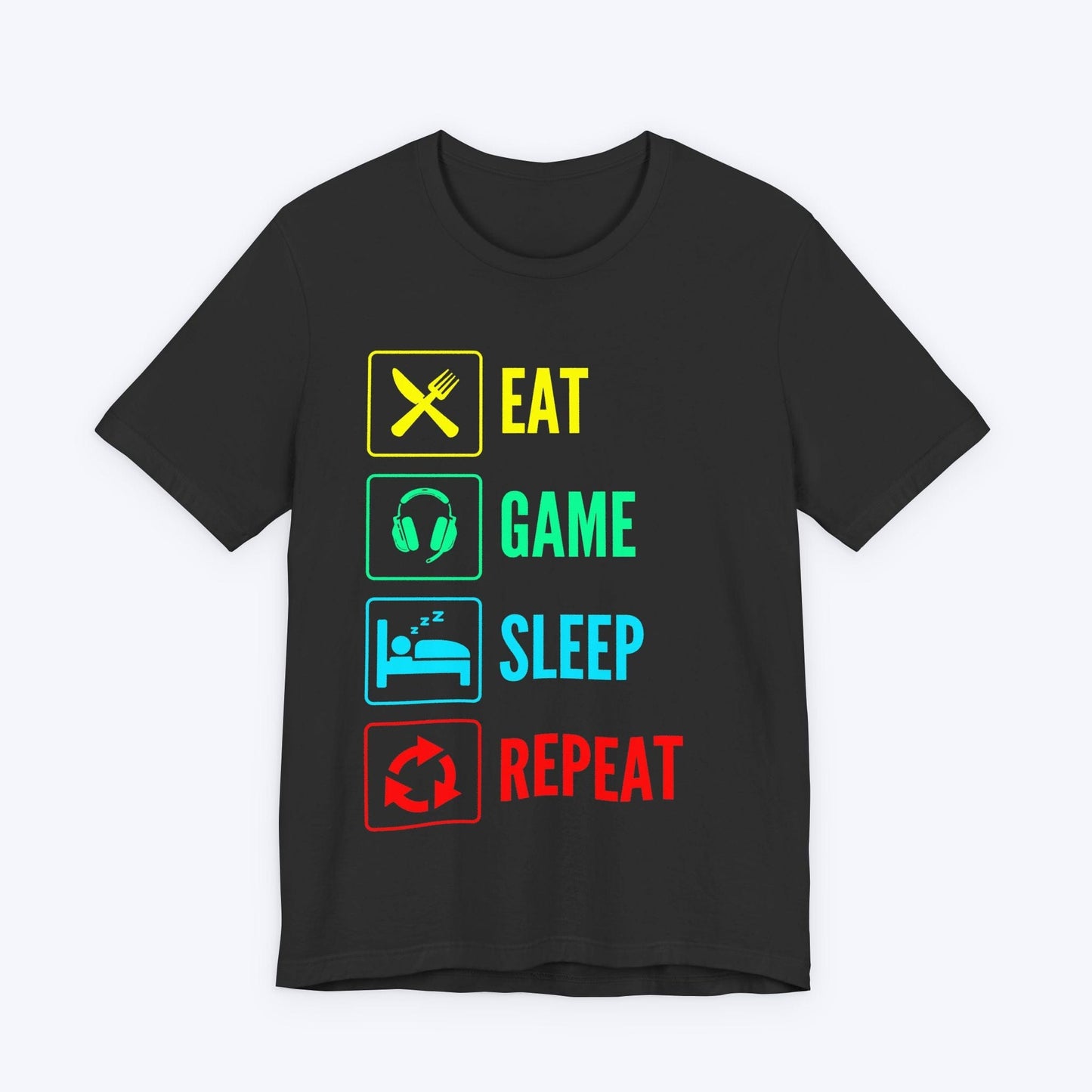 T-Shirt Dark Grey Heather / S Gamer Routine T-shirt