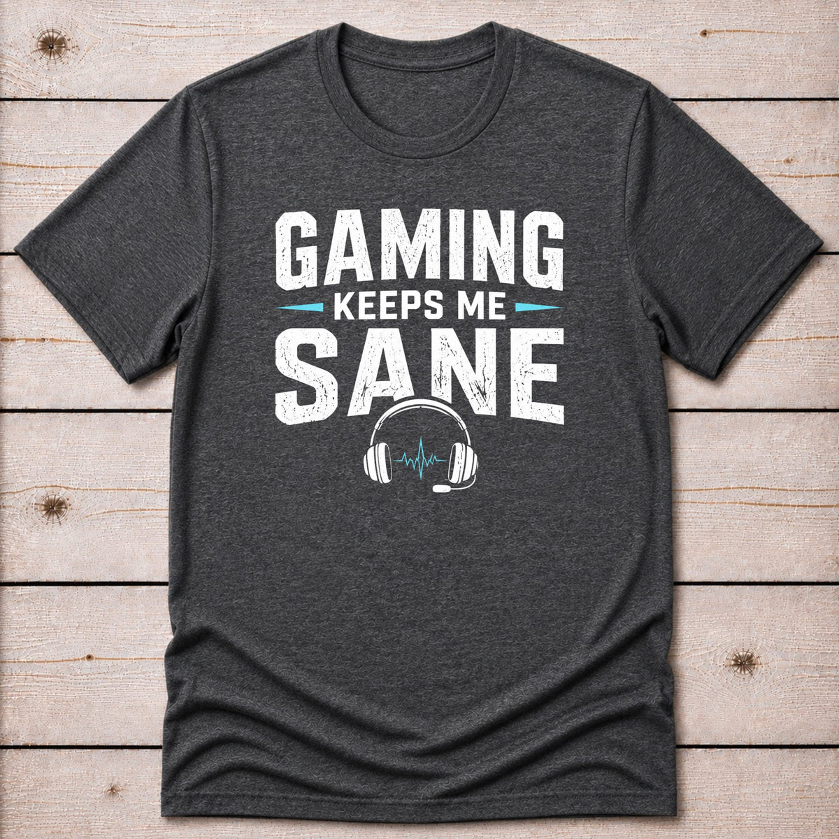 T-Shirt Dark Grey Heather / S Gamer Sanity T-shirt