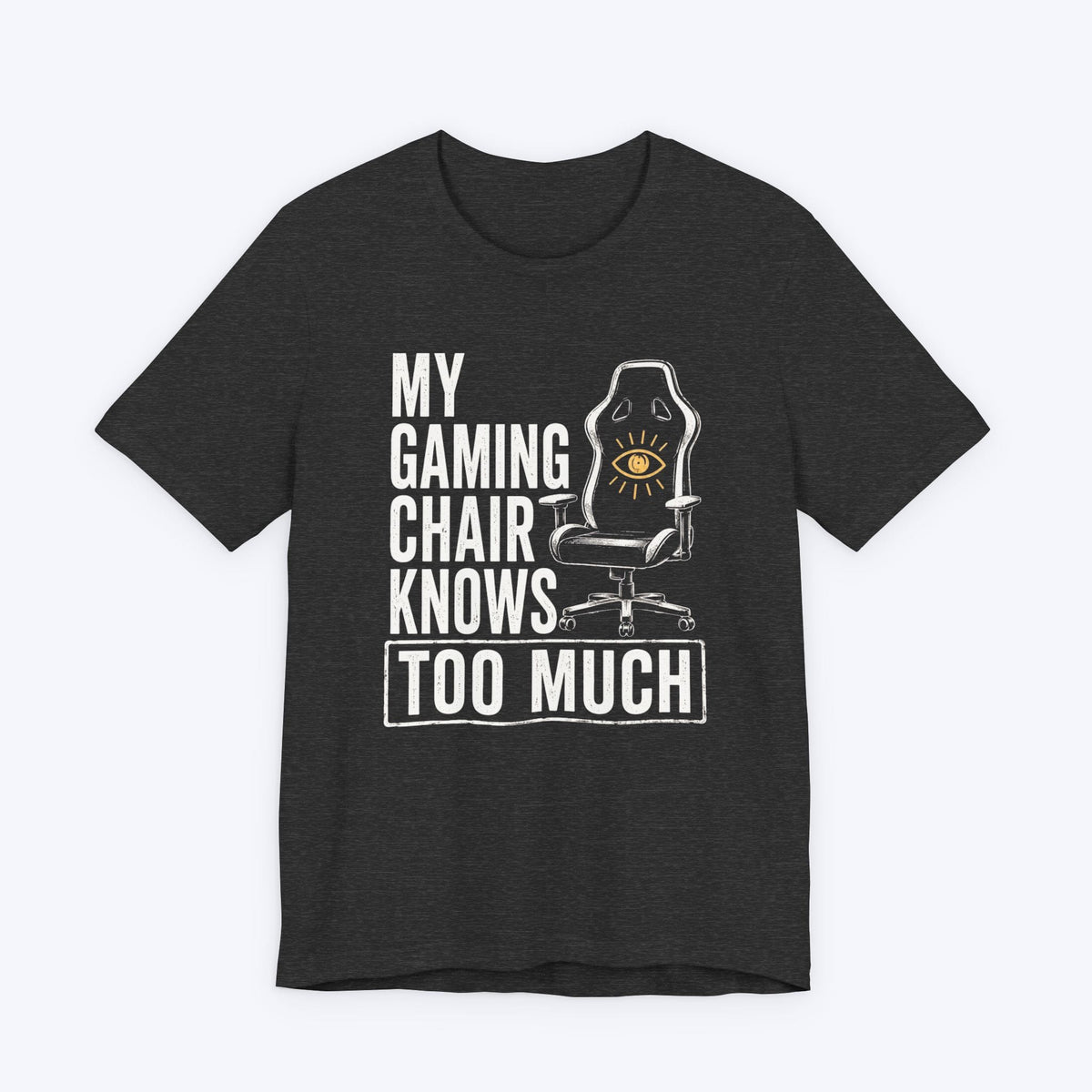 T-Shirt Dark Grey Heather / S Gaming Chair Antics T-shirt