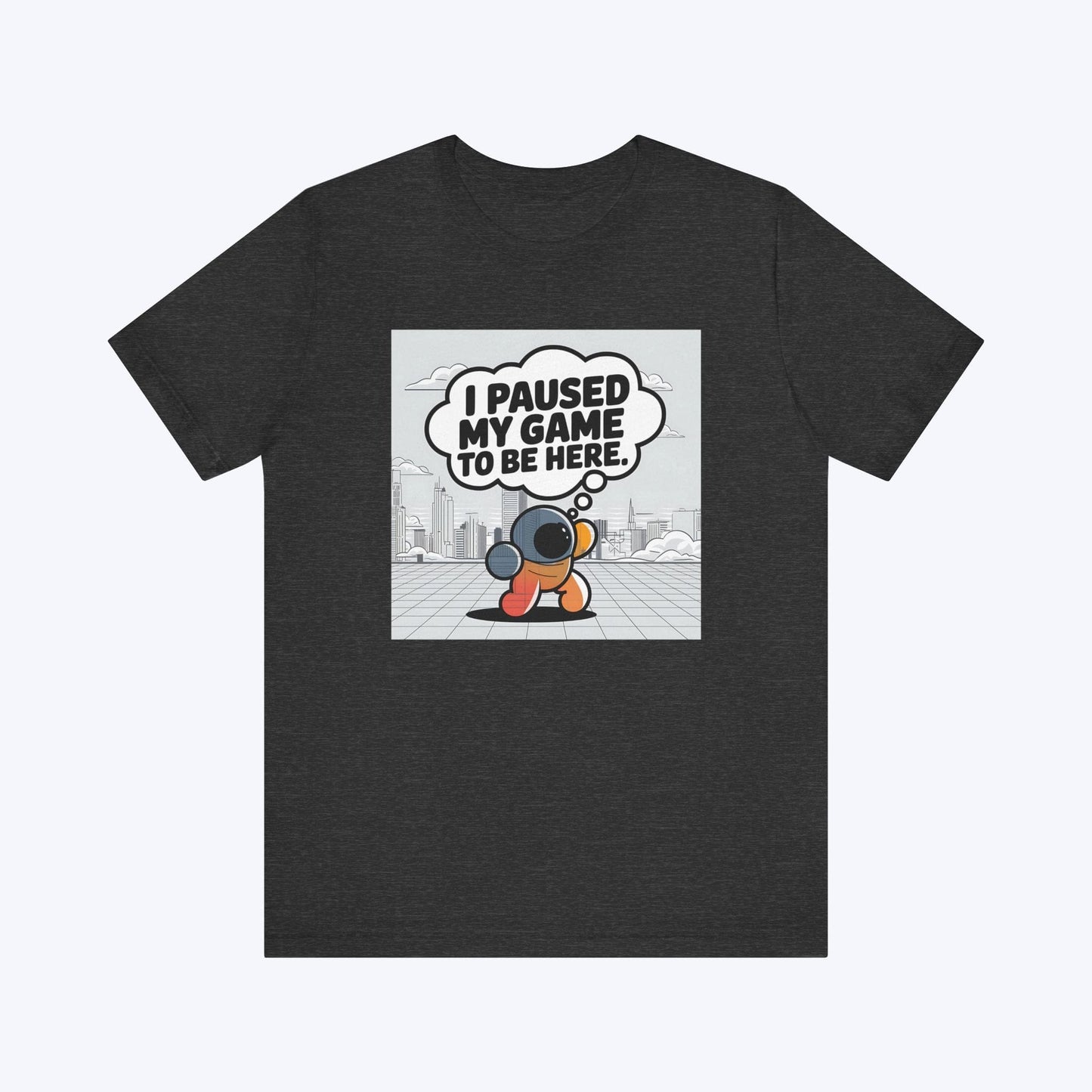 T-Shirt Dark Grey Heather / S Gaming IRL is Buggy T-shirt