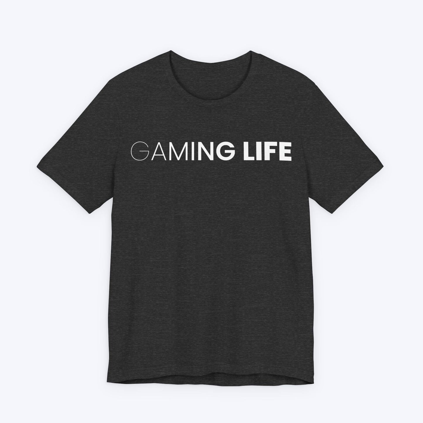 T-Shirt Dark Grey Heather / S Gaming Life Evolution T-shirt