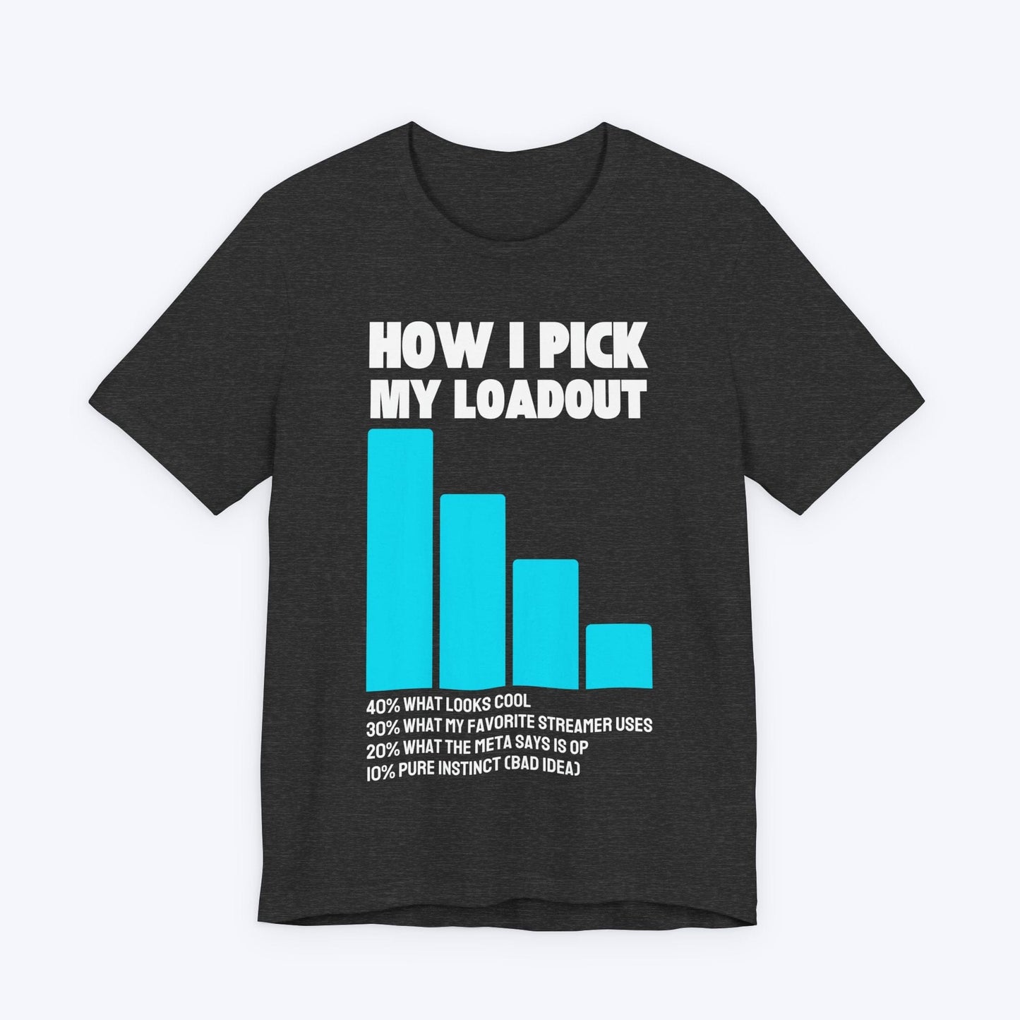 T-Shirt Dark Grey Heather / S How I Pick My Loadout T-shirt