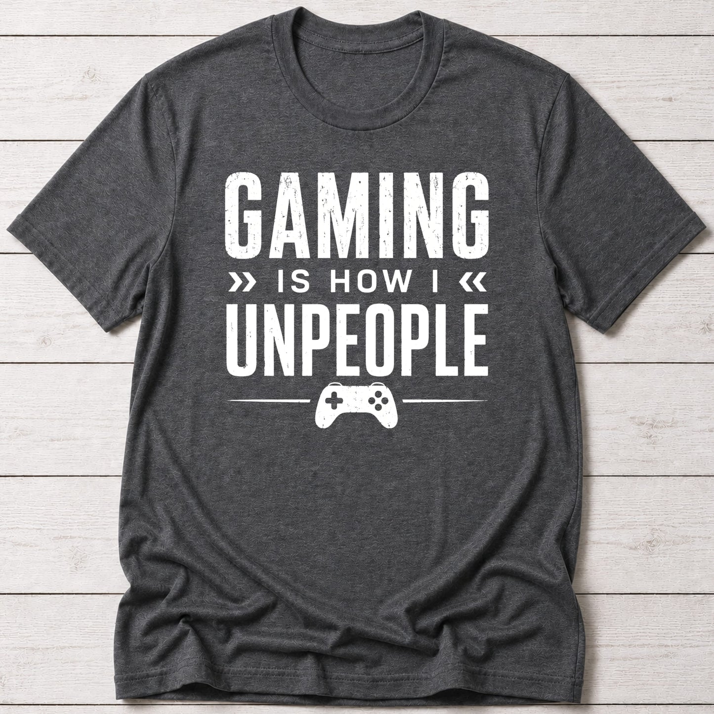 T-Shirt Dark Grey Heather / S How I Unpeople T-shirt