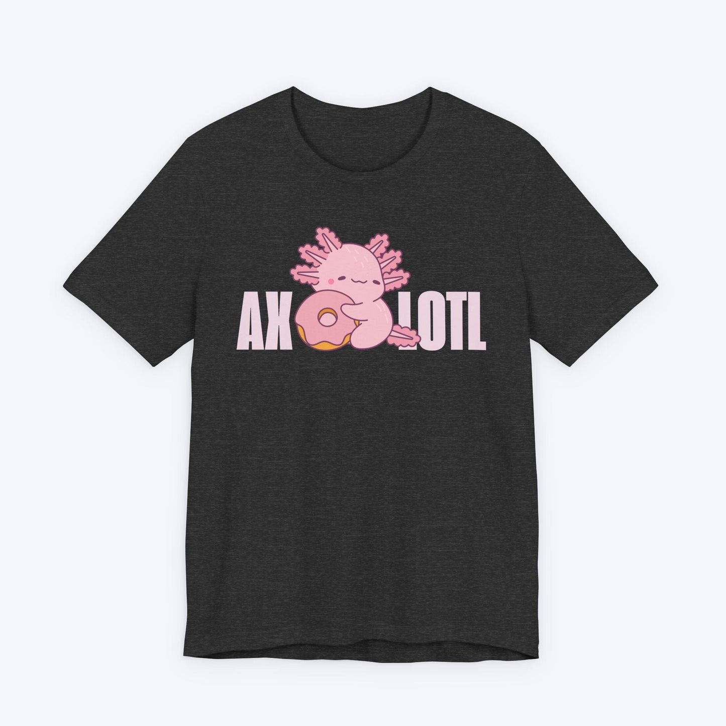 T-Shirt Dark Grey Heather / S Hungry Axolotl T-shirt