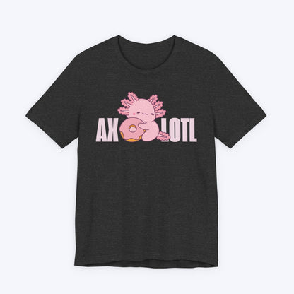T-Shirt Dark Grey Heather / S Hungry Axolotl T-shirt