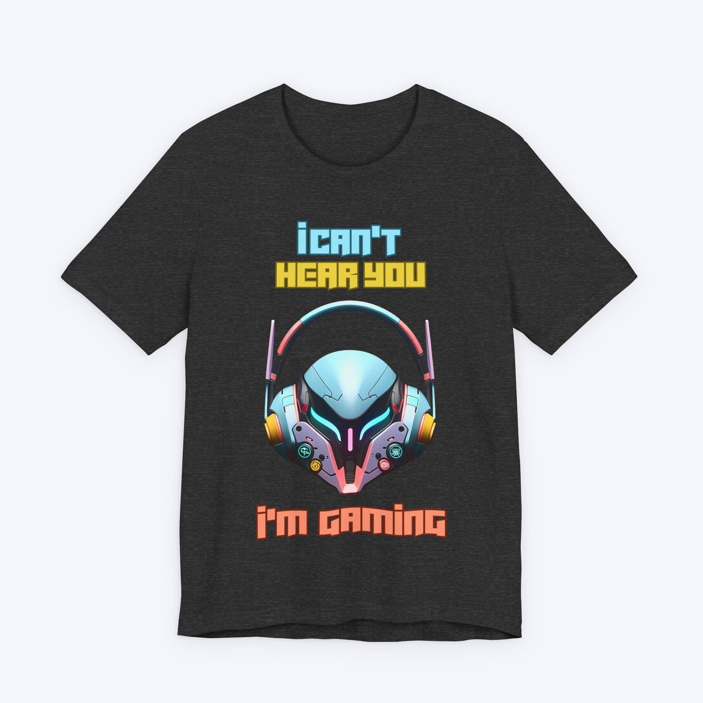 T-Shirt Dark Grey Heather / S Hyper Sound Helm Gamer T-shirt