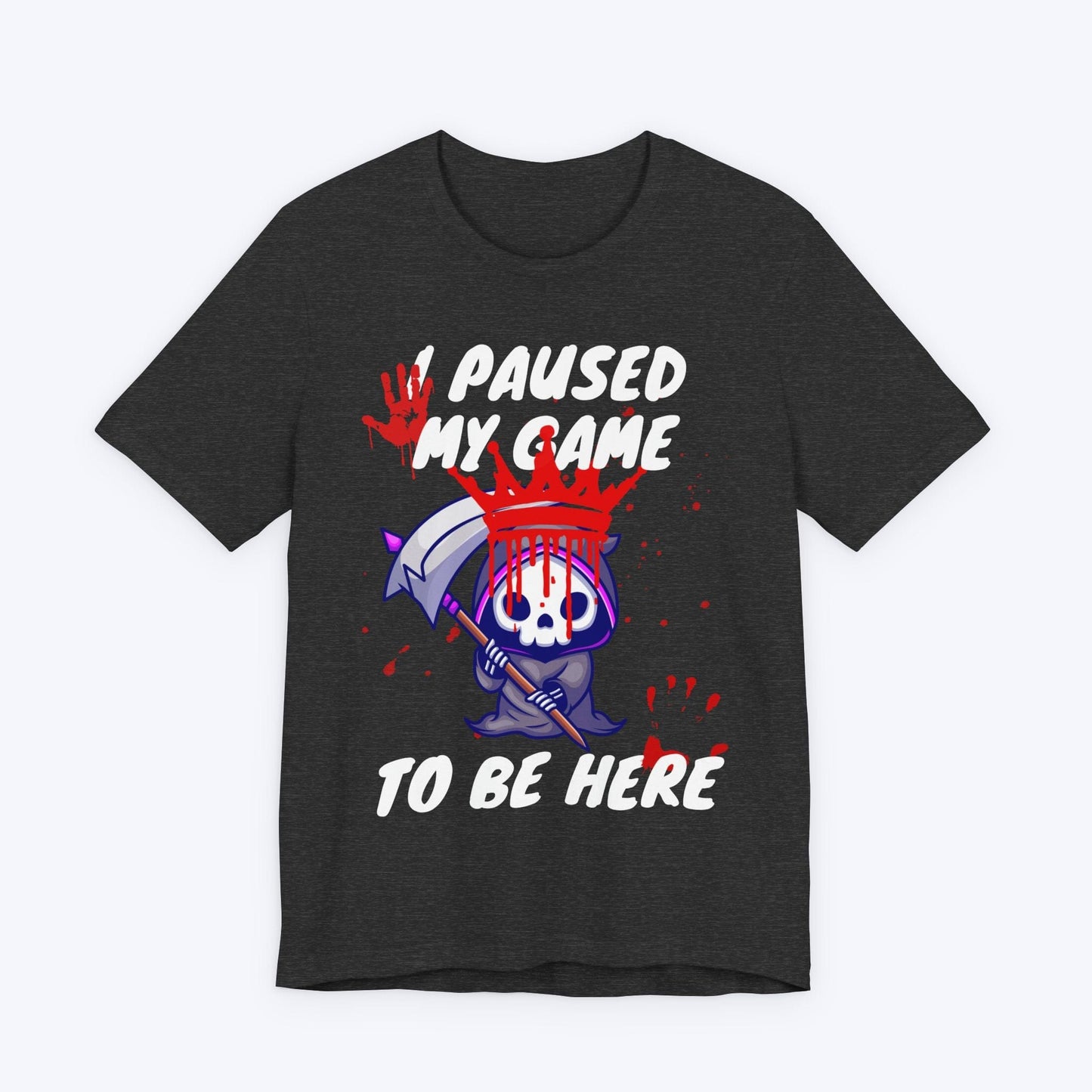 T-Shirt Dark Grey Heather / S I'd Rather Be Reaping T-shirt
